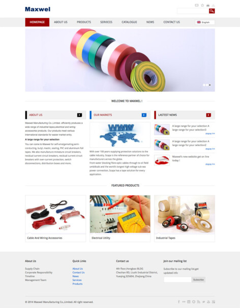 Maxwel Manufacturing Co.,Limited.