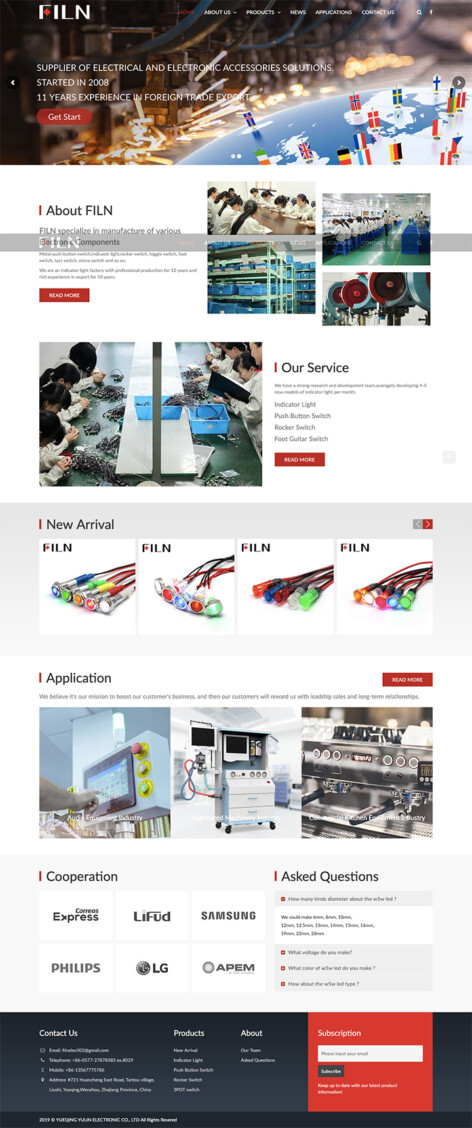 YUEQING YULIN ELECTRONIC CO., LTD