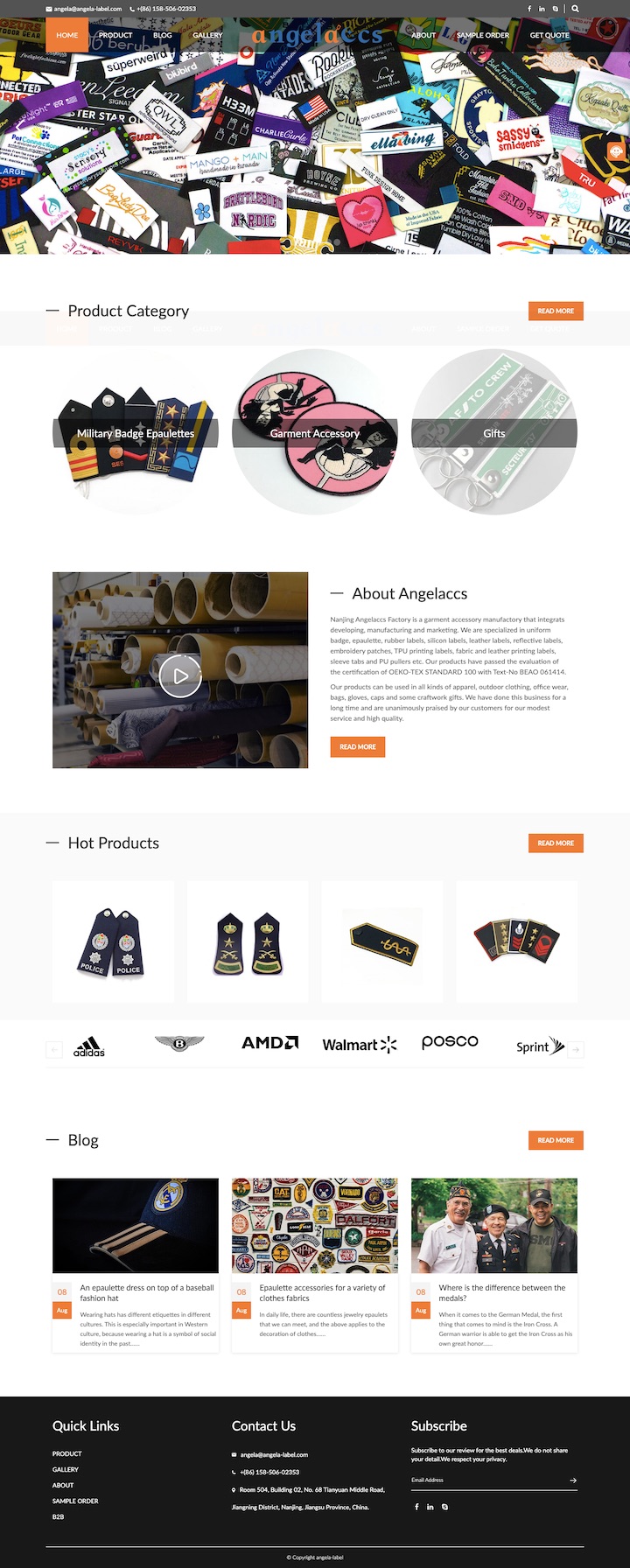 Nanjing Angela Accessories Co.,Ltd.