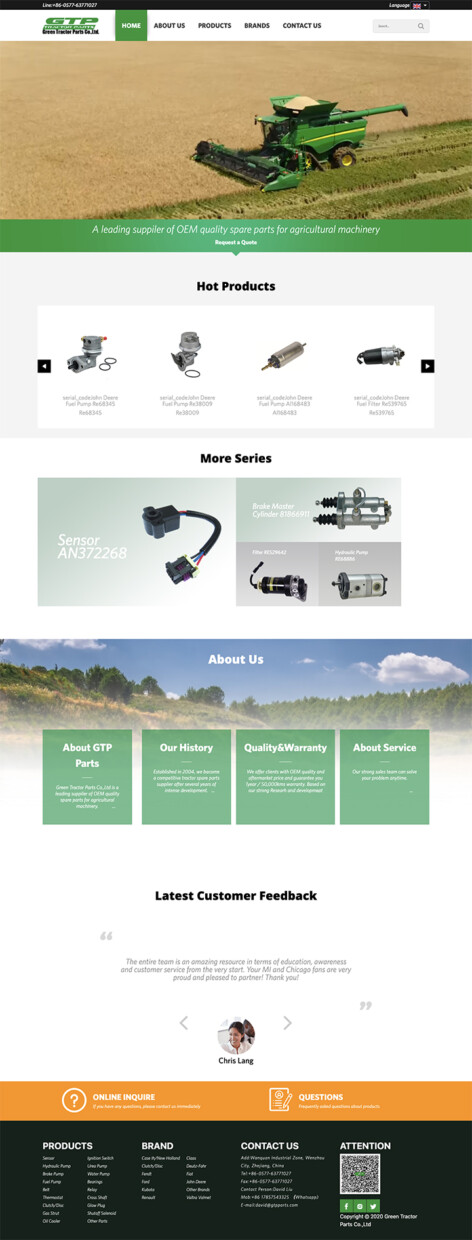 Green Tractor Parts Co.,Ltd