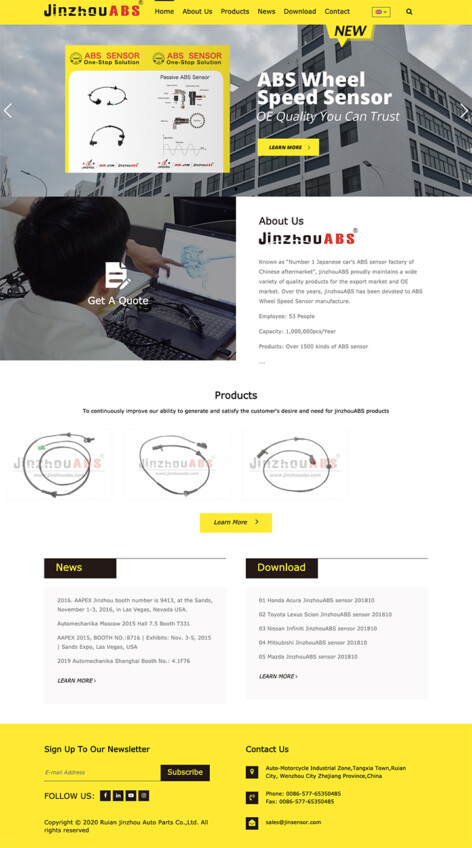 Ruian jinzhou Auto Parts Co.,Ltd.