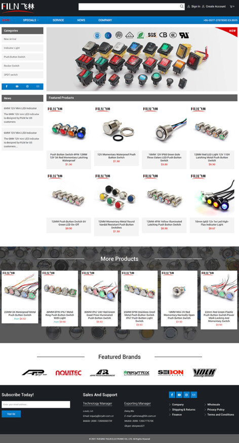 YUEQING YULIN ELECTRONIC CO., LTD.